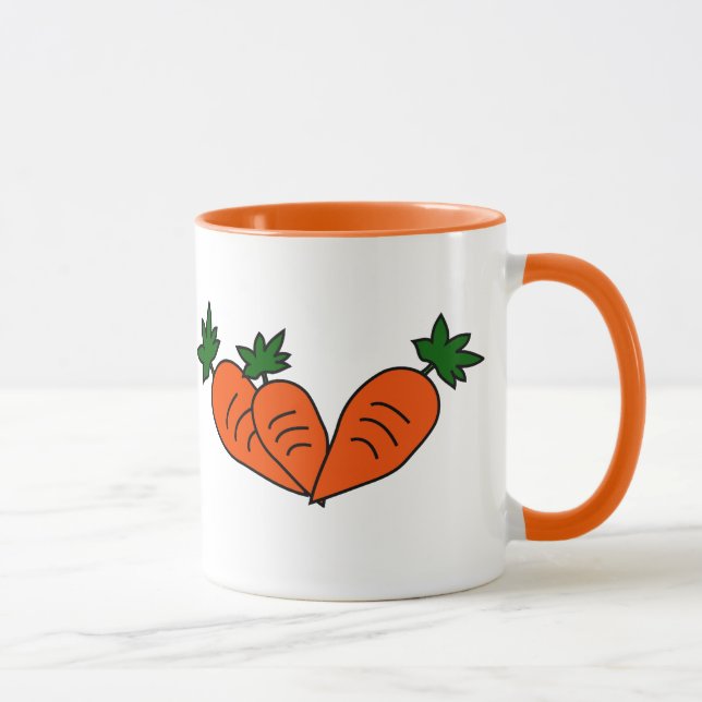Custom Carrot Mug (Right)