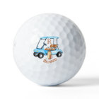 Custom Cart Clubs Monogram Name Golf Balls
