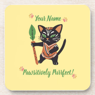 Custom Cat Lover Coaster - Cute & Personalised