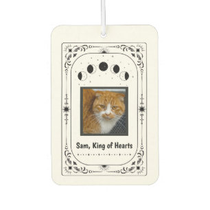 Custom Cat Lover Funny Keepsake Pet Photo Mum Dad Car Air Freshener