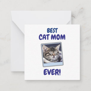 CUSTOM CAT MOM MUM EVER PET LOVE MOTHERS DAY DOG  CARD