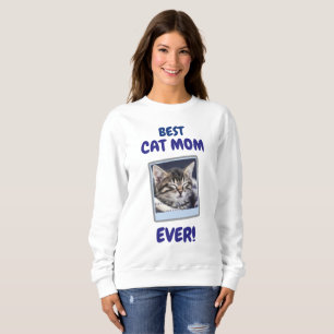 CUSTOM CAT MOM MUM EVER PET LOVE MOTHERS DAY DOG  SWEATSHIRT