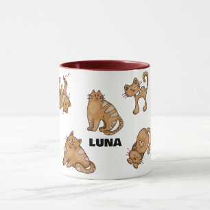Custom Cat Mug – Personalised Gift for Pet Lovers