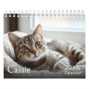 Custom Cat Photos Calendar