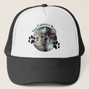Custom Cattery Owner Trucker Hat – Personalised