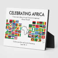 Custom CELEBRATING AFRICA Flags