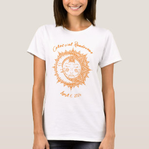 Custom Celestial Rendezvous Eclipse T-Shirt