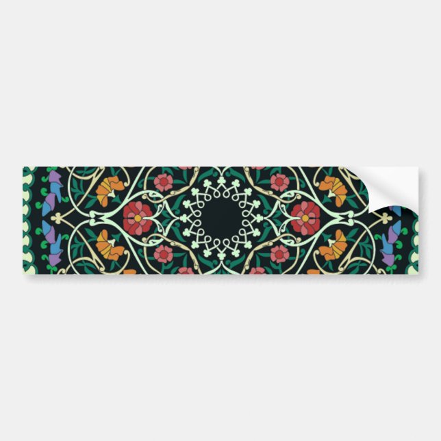 Custom Celtic Knot Abstract Design Bumper Sticker (Front)