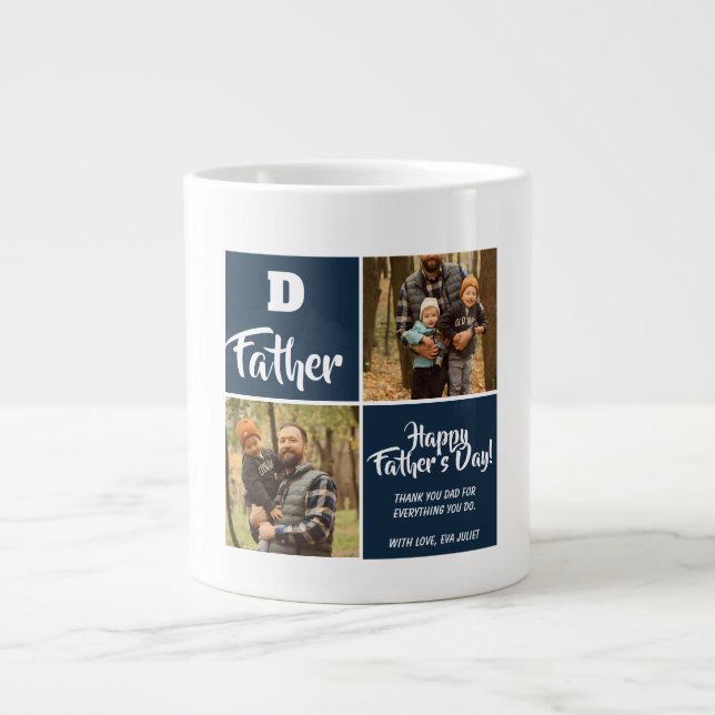 Custom Ceramic Dad Mug | Gift From Kids (Front)