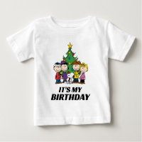 Custom Charlie Brown and Friends Winter Birthday