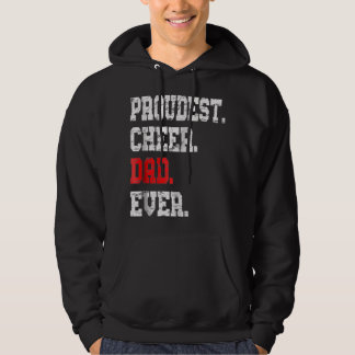 Custom Cheer Dad , Best Dad Ever Gift Hoodie