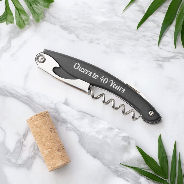 Custom Cheers Milestone Birthday Corkscrew (Creator Uploaded)