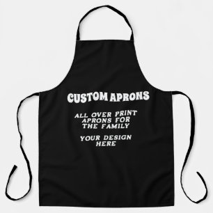 Custom Chef Apron - Personalise With Your Design