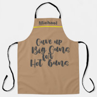 Custom Chef Name Personalised Big Guns Hot Buns 