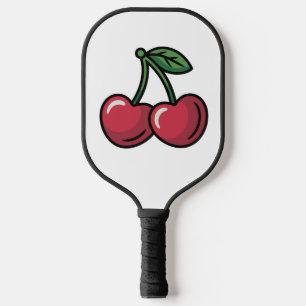 Custom Cherry Heart Name Pickleball Paddle
