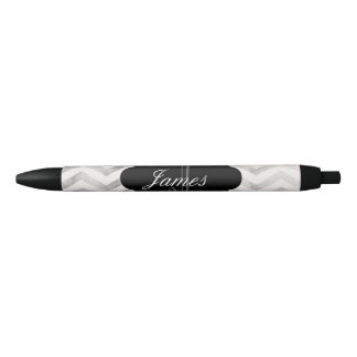 Custom chevron personalised pen for him or her