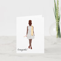 Custom Chic African-American College Graduation  