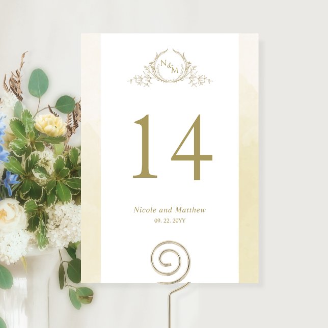 Custom, Chic Champagne Monogram Wedding (Creator Uploaded)