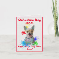 Custom Chihuahua Mum Best Crazy Dog Lady Digital