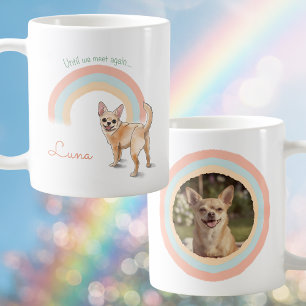 Custom Chihuahua Watercolor – Name & Photo Coffee Mug