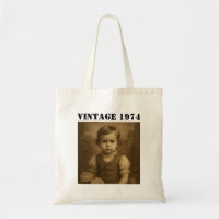 Custom Childhood Photo & Year Vintage Personalised