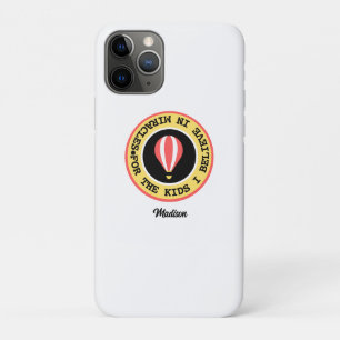 Custom Children's Miracle Network Name Red Yellow Case-Mate iPhone Case