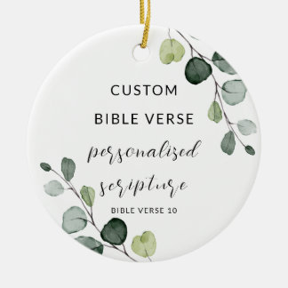 Custom Christian Gifts, Ceramic Tree Decoration