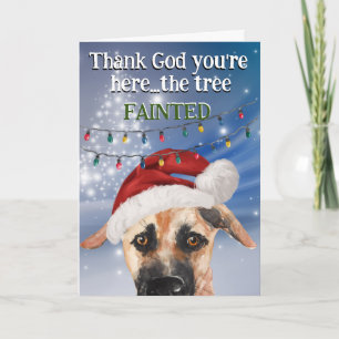 Custom Christmas card from your Chinook