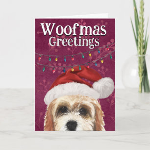 Custom Christmas card from your Cockapoo