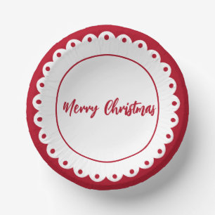 Custom Christmas Classic  Paper Plate