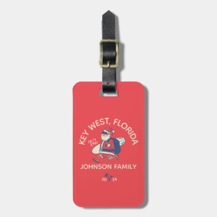 Custom Christmas Family Beach Vacation Matching Luggage Tag