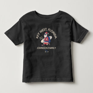 Custom Christmas Family Beach Vacation Matching Toddler T-Shirt