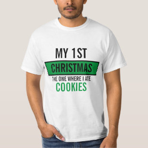 Custom Christmas funny food template T-Shirt