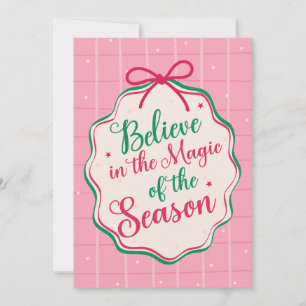Custom Christmas Greeting Card with Photo
