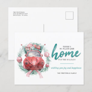 Custom Christmas Holiday Moving Announcement