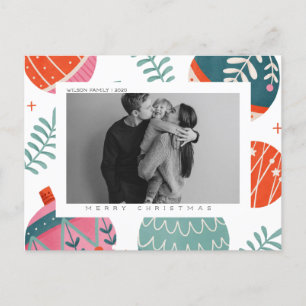 Custom Christmas & Holiday Postcard with photo