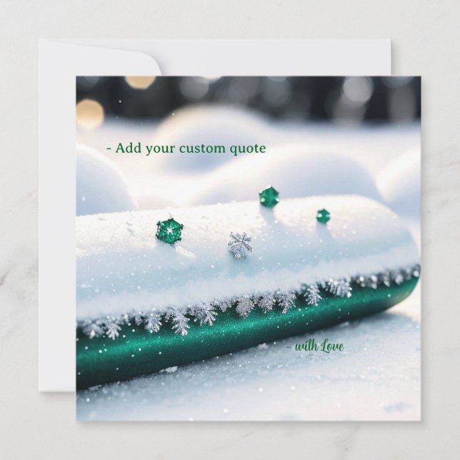 Custom Christmas Invitation (Front)