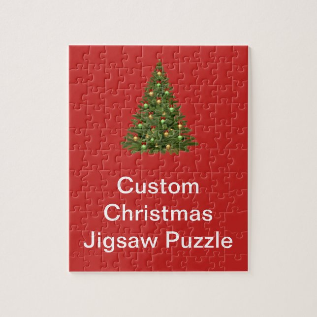Custom Christmas, Jigsaw Puzzle (Vertical)