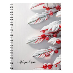 Custom Christmas Notebook