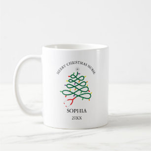 custom christmas nurse mug - new nurse mug gift