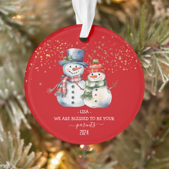 Custom Christmas Ornament for Kids Gift Children (Tree)