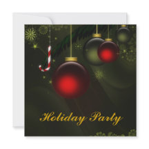 Custom Christmas Party Invitations