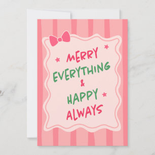 Custom Christmas Photo Greeting Card
