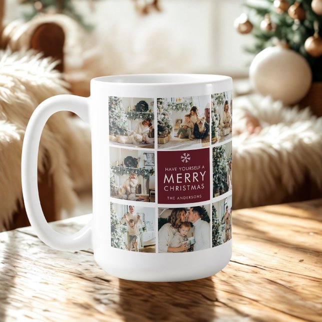 Custom Christmas Photo Mug | Personalized Family  (Creator Uploaded)