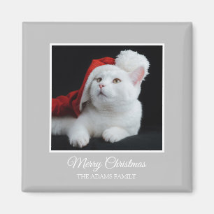 Custom Christmas photo pet family wedding Magnet