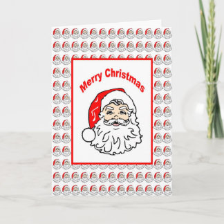 Custom Christmas Santa Card
