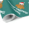 Custom Christmas Santa owl wrapping paper for kids
