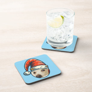 Custom Christmas Santa Personalised Pet Coaster