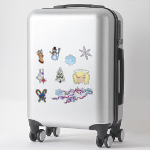 Custom Christmas Stickers