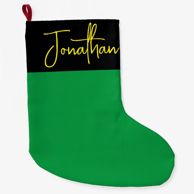 Custom Christmas Stocking - Photo Logo Personalise (Front)